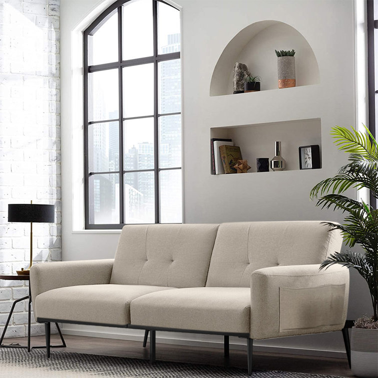 Wayfair deals white futon